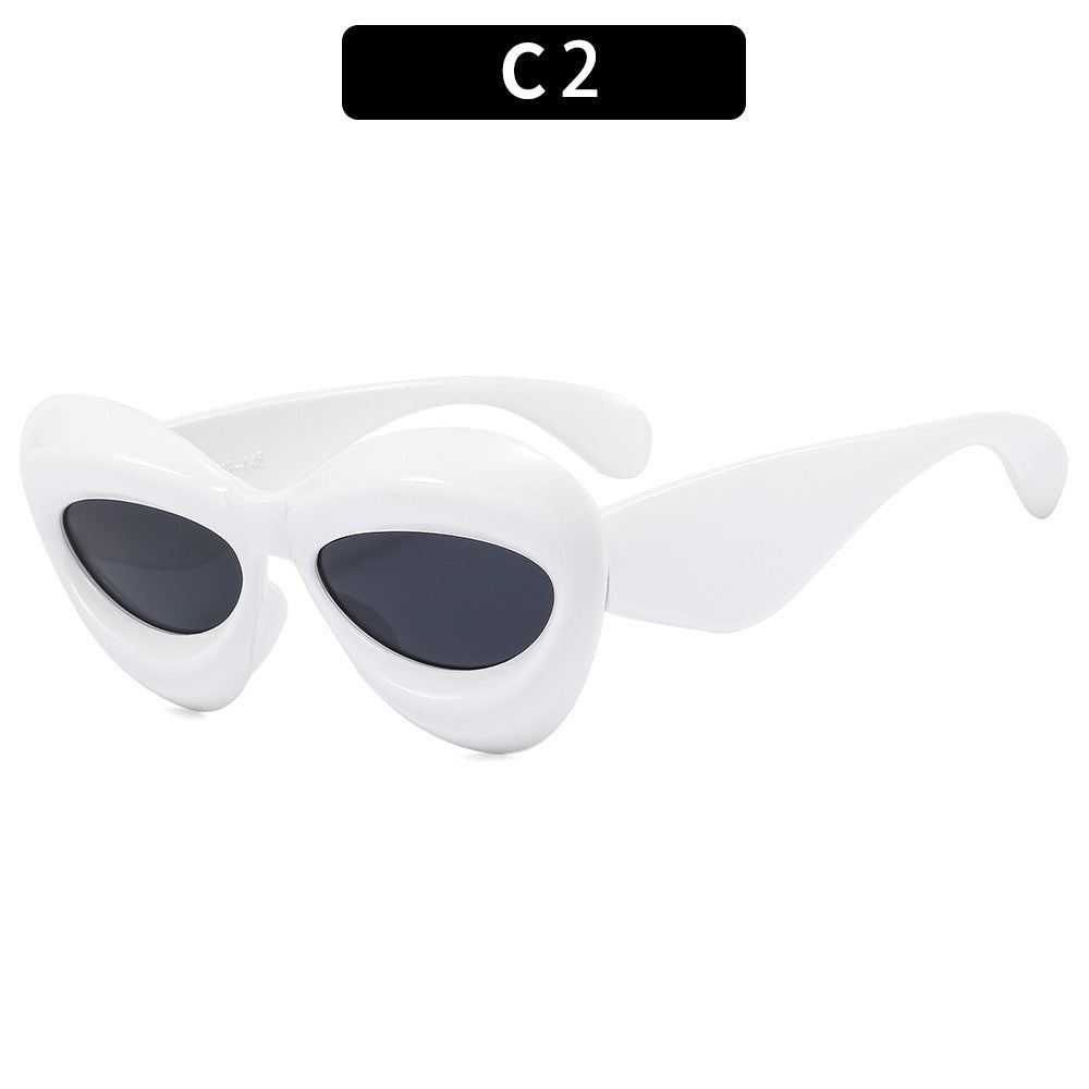 Wholesale Cat Eye Bubble Sunglasses AC